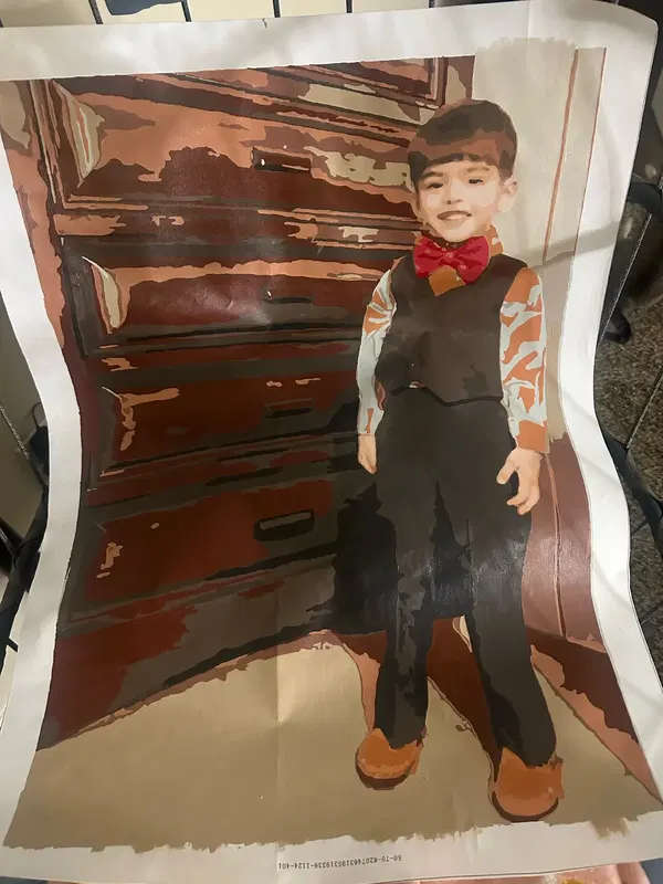 Custom Paint by Numbers from Photo - Personalized Kit
