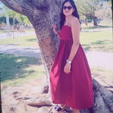 PRINCESS Dress -  Maroon