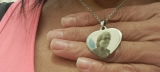 Collana Cuore con Foto e Dedica Personalizzata