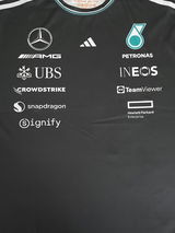 Mercedes-AMG PETRONAS F1 Team T Shirt 2025 - Black