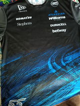 Williams F1 Team 2026 Tech Tee Carlos Sainz - T Shirt Navy