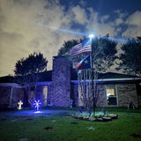 TelePatriot 600 Series Solar Flagpole Light - 600 Lumen IP65 LED