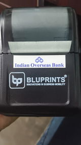 BluPrints Sampann Regular 2-Inch/58MM Thermal Printer (Bluetooth + USB)