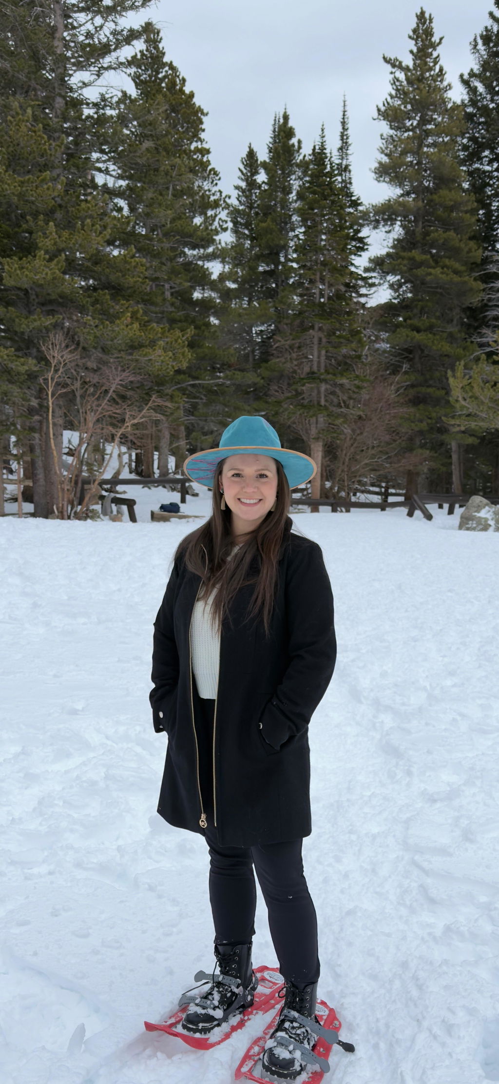 Handcrafted Boho Kinish Hat – Teal Suede Fedora with Gold Accents & Celestial Embroidery