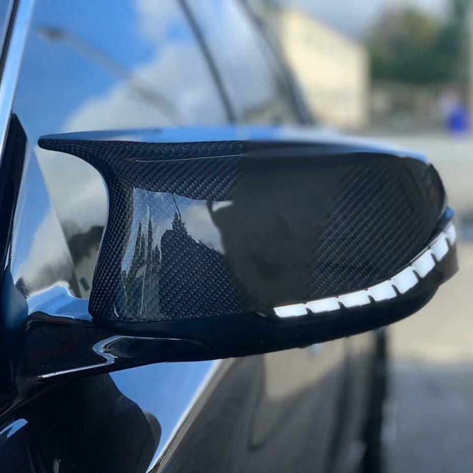 Infiniti Q50 / Q60 - M Style V1 Carbon Fiber Side Mirror Cap Replacement