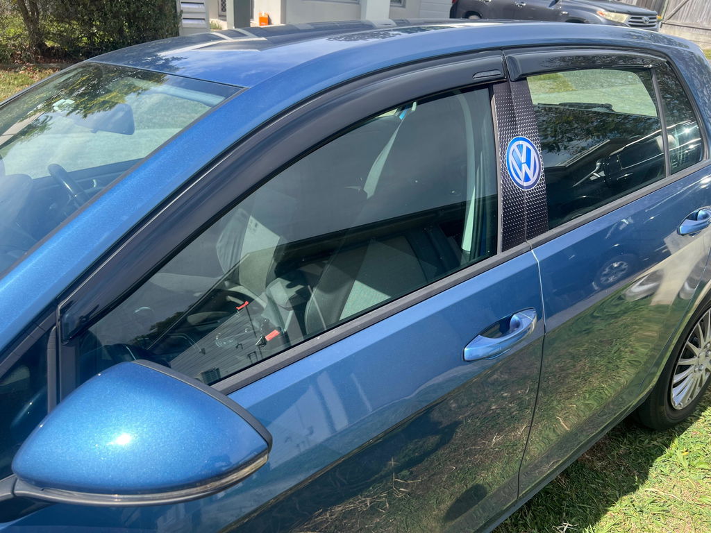 Luxury Weather Shields for Volkswagen Golf 7th Gen MK7 MK7.5 Hatch 2013-2020