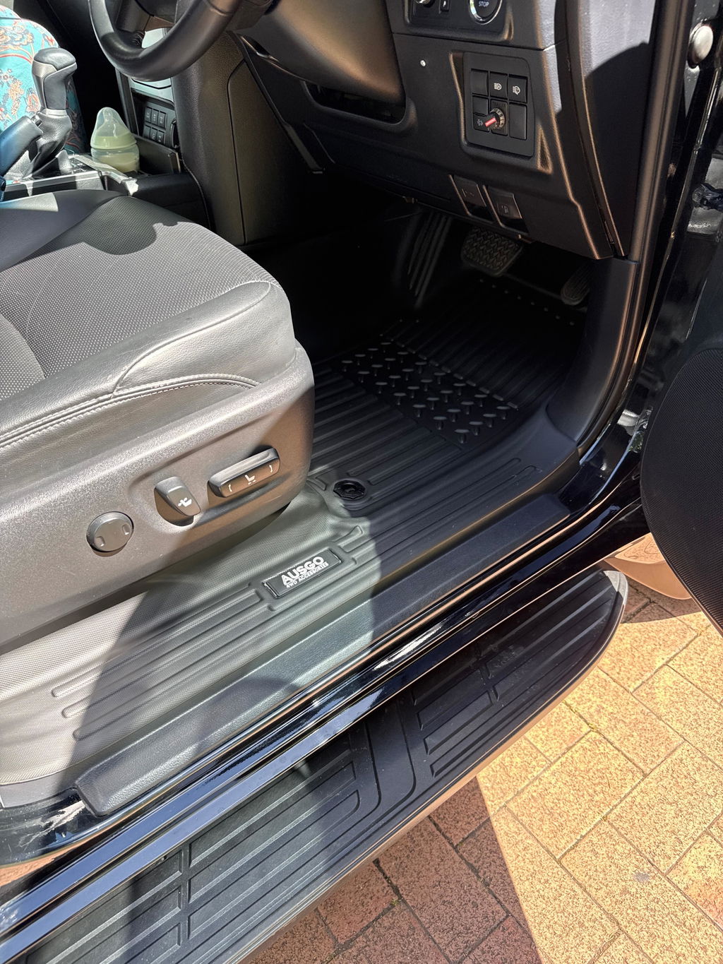 7D Car Floor Mats for Toyota LandCruiser Prado 150 Series 7-Seat 2009-2024 (Auto Trans)