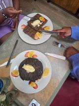 Binyam and Patricia review photo