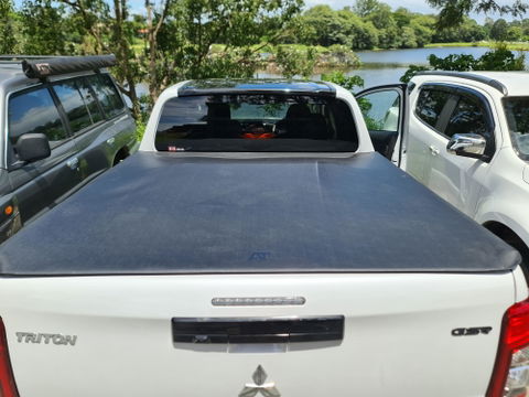 Clip On Tonneau Cover To Fit Mitsubishi Triton MQ/MR Dual Cab (July 2015 to February 2024)