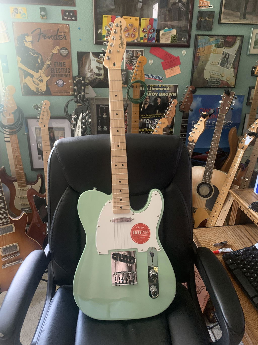 Fender Squier Affinity Telecaster - Surf Green – Austin Bazaar