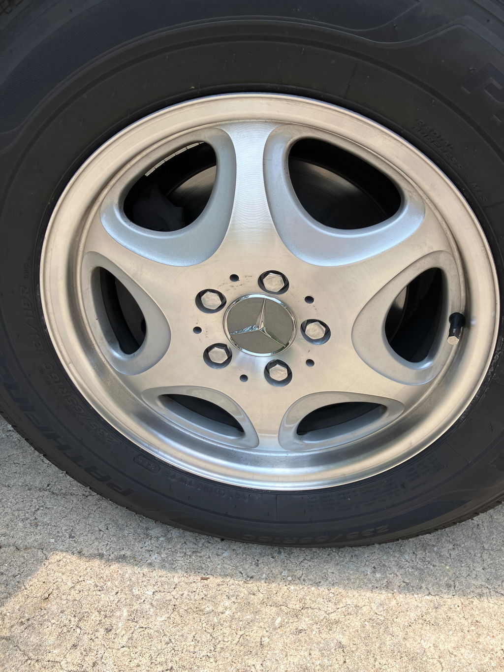 1996 Mercedes S500 16" OEM Wheel Rim W65191MS