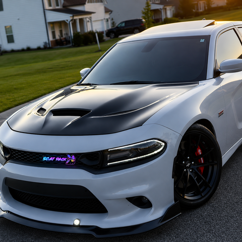 Scat Pack V2 Flow Series RGB LED Grille Emblem – 2-in-1 Hybrid Control