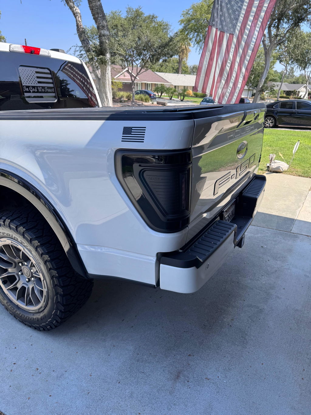 2021-2026+ Ford F150 & Raptor Red Smoked LED Flush Mount Tail Lights