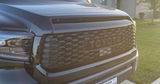 Gloss Black Fit for 2014-2021 Toyota Tundra Front Grille & Hood Bulge Molding