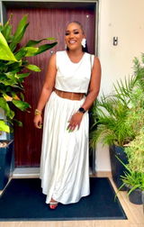 Pop Over Corset Gown
