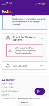 FEDEX review photo