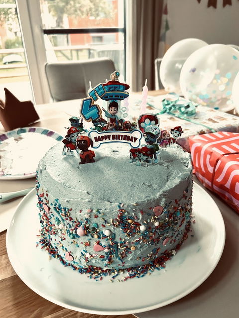 Blue Birthday Tortenkit