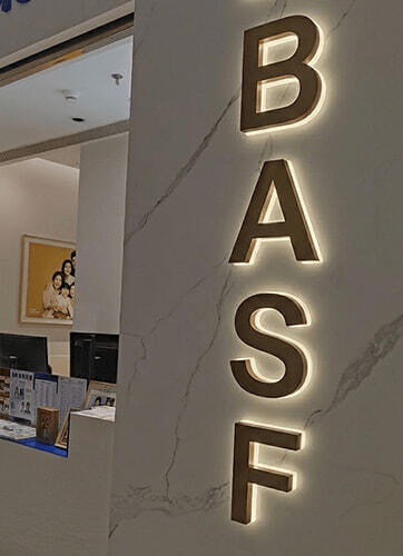 3D Illuminated Signs LED Storefront Signs Hand Crafted Metal Backlit Sign Light Up Letter Sign Custom Commercial Signage