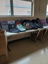 Becky Waits I do a yearly backpack drive for children. We did 800 last year and hope to do more. review photo