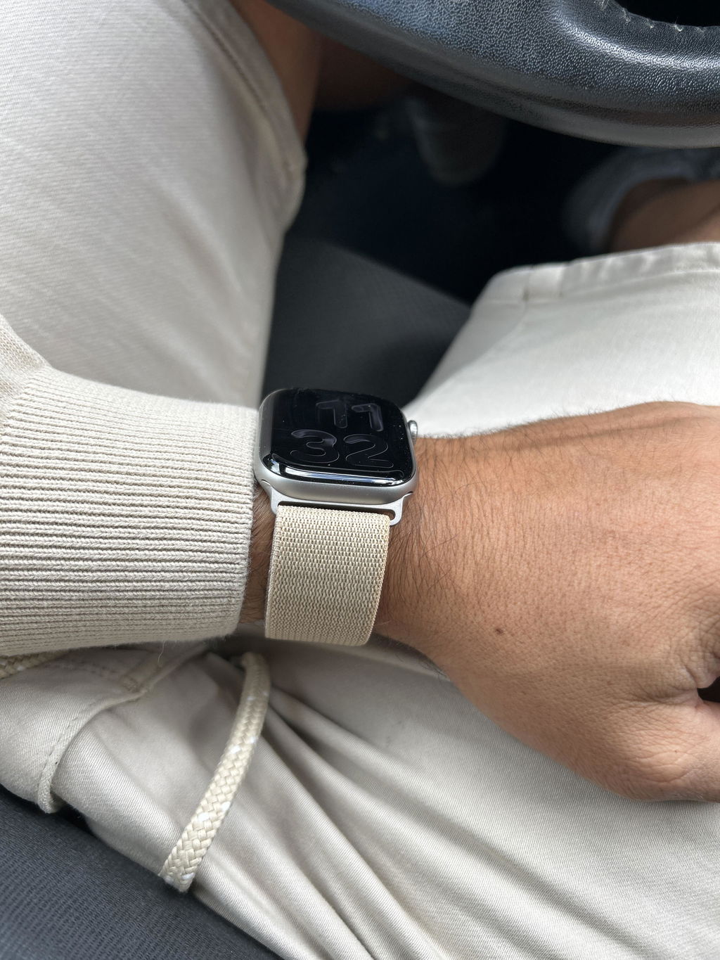 Boucle Alpine - Bracelet Apple Watch aventure - Sahara 44mm 45mm 46mm 49mm Adaptateurs Apple Watch Naturel