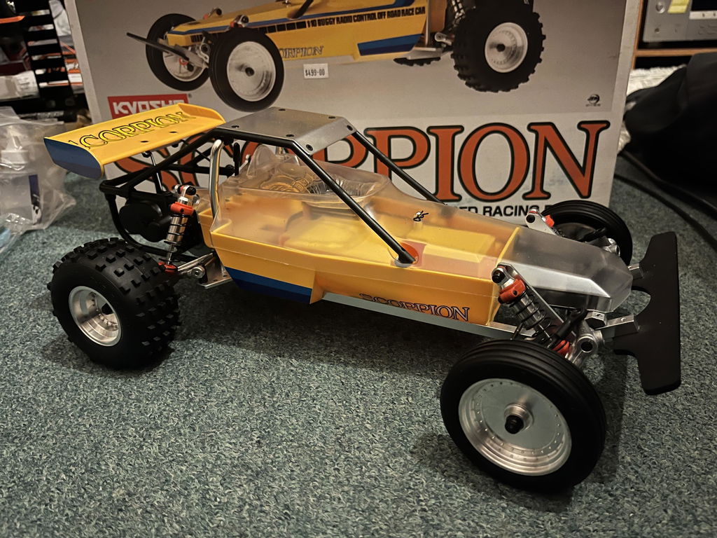 Kyosho SCB001B Clear Body Set (Scorpion 2014)