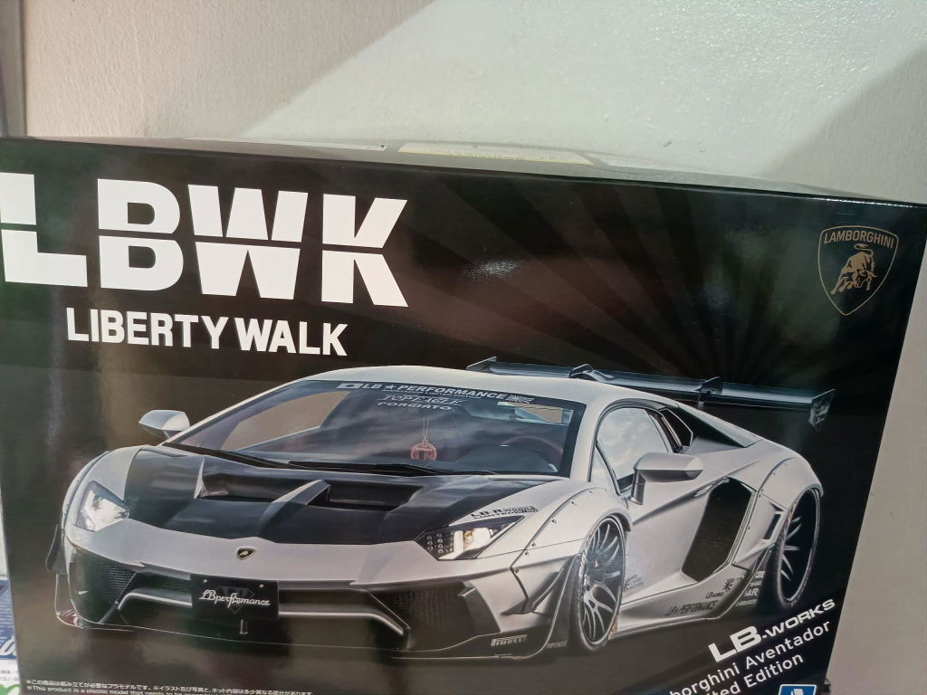 Aoshima 1/24 Liberty Walk No.19 LB Works Lamborghini Aventador Limited Edition Ver.1