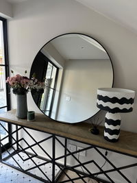120cm Round Aluminium Mirror