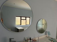 60cm Round Aluminium Mirror