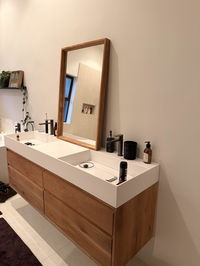 60 x 90 Wooden Kiaat Mirror