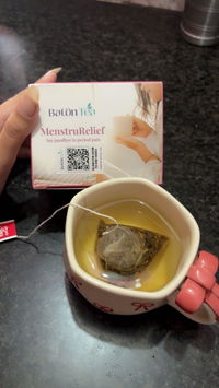 Baton MenstruRelief – Herbal Tea for Period Pain, Menstrual Cramps & Comfort | 7Tea Bags