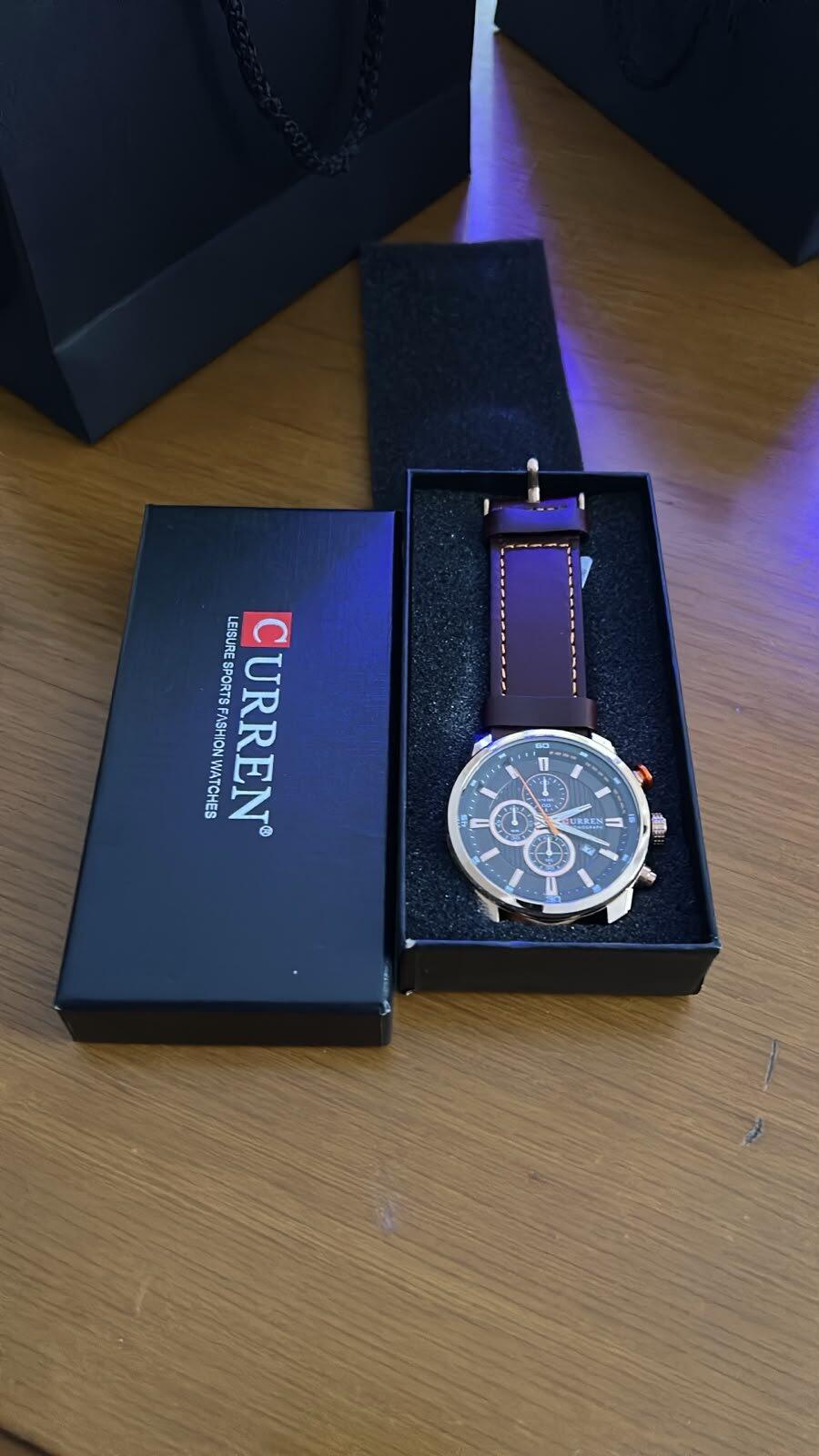 Muški Sat Curren 8291 - Chocolate brown