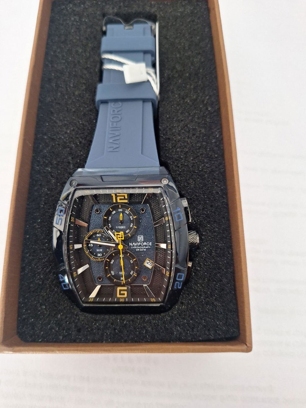 Muški Sportski Sat NaviForce NF6101 Virex - Deep Blue