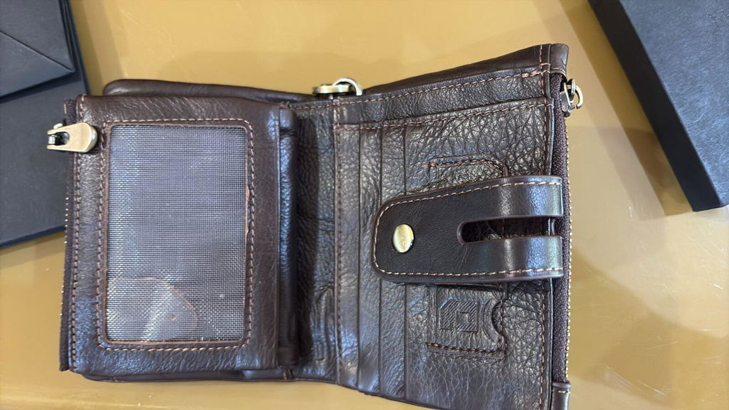 Muški Kožni Novčanik Ranger - Dark Brown