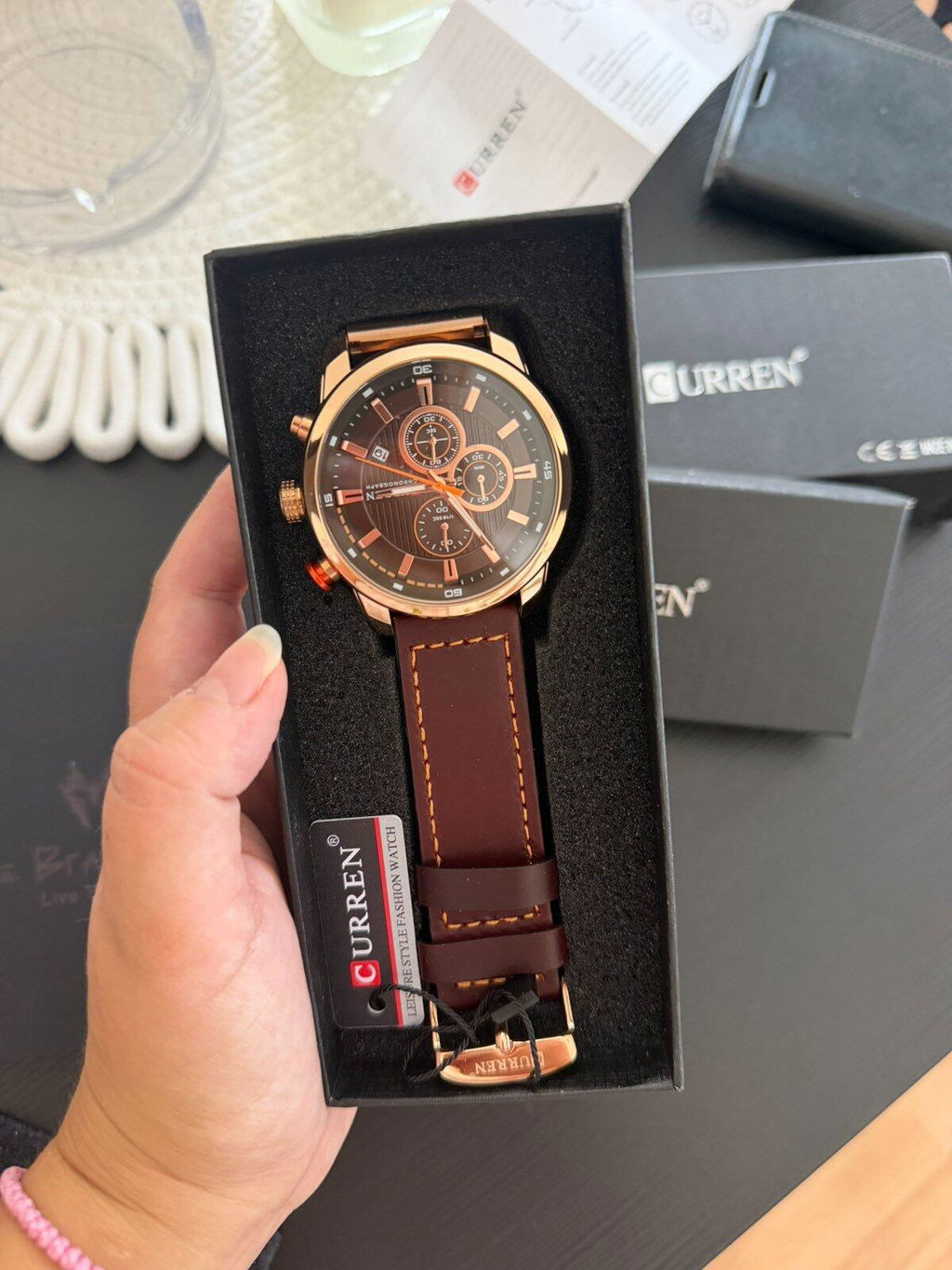 Muški Sat Curren 8291 - Chocolate brown