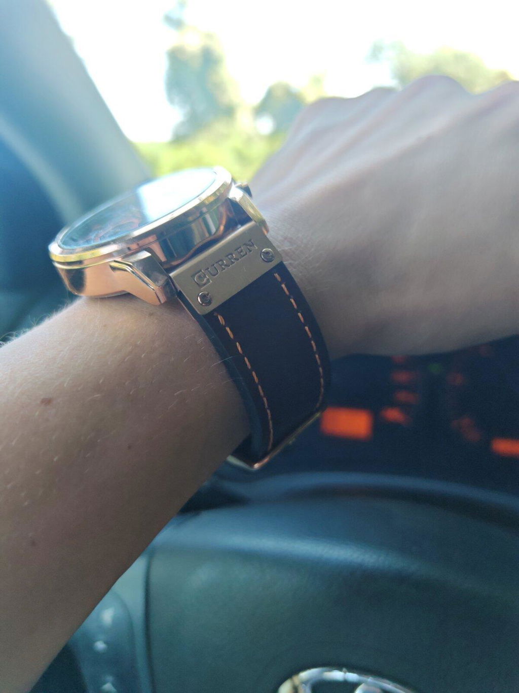 Muški Sat Curren 8291 - Chocolate brown