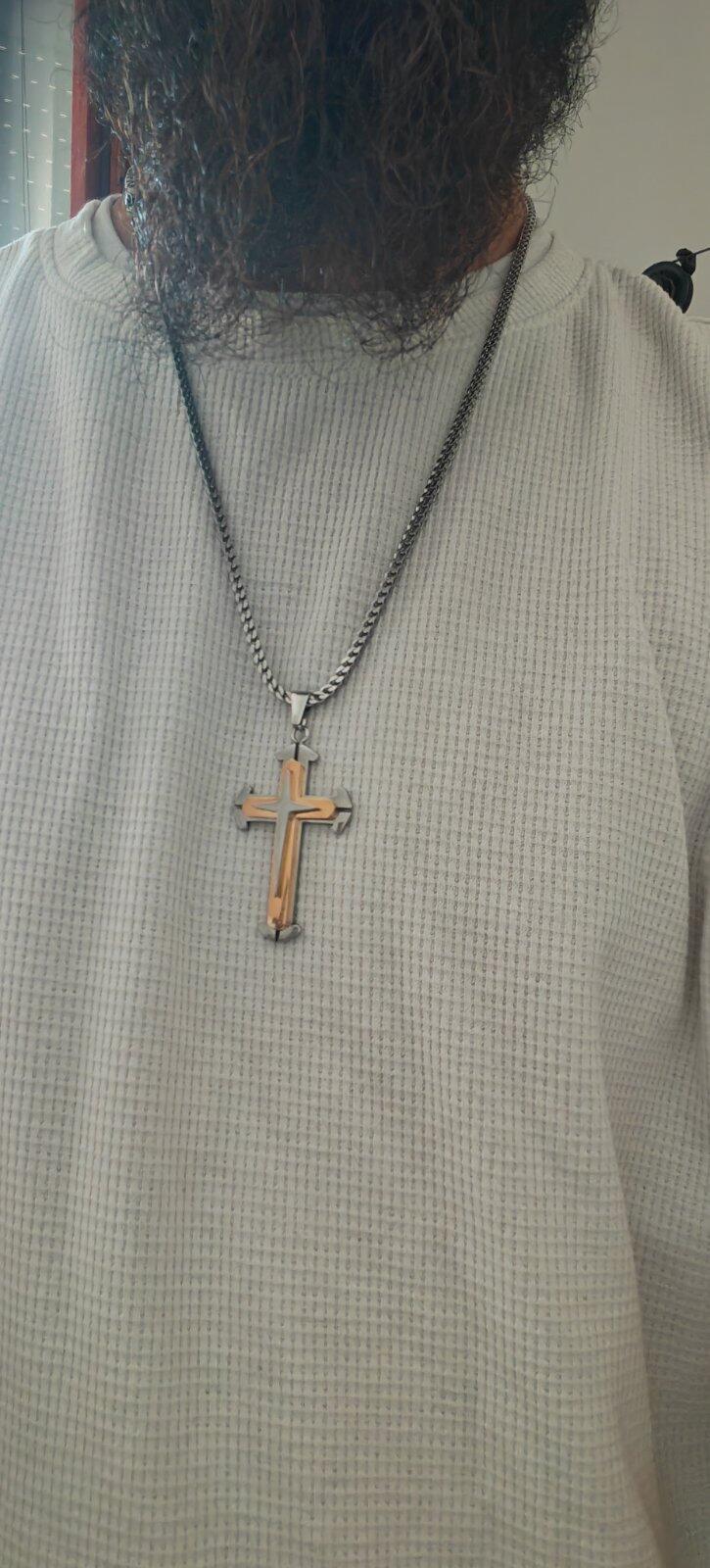 Muška Ogrlica Sa pozlatom - Ostrog ✞