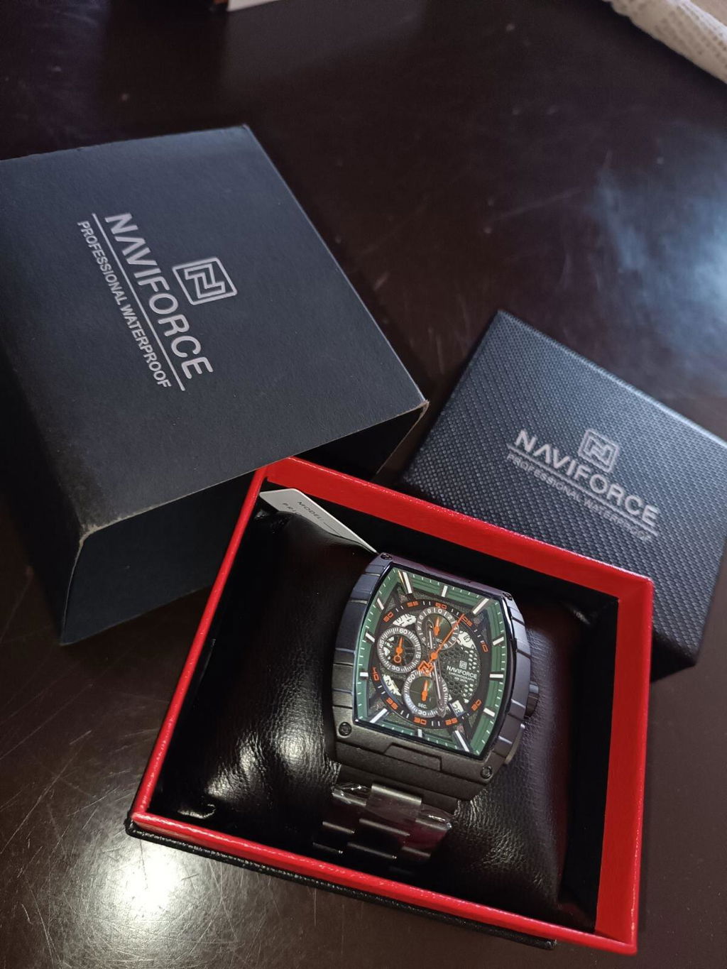 Muški Sat NaviForce NF8066 Titan - Black/Green