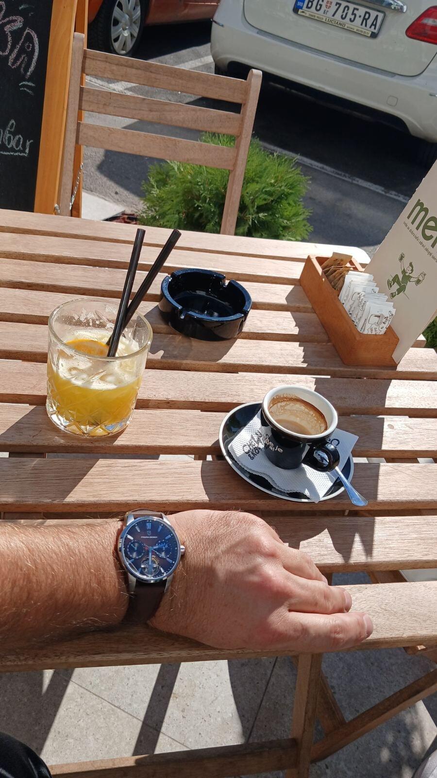 Muški Automatik Sat Pagani Desing PD-YS021 - Brown/Silver