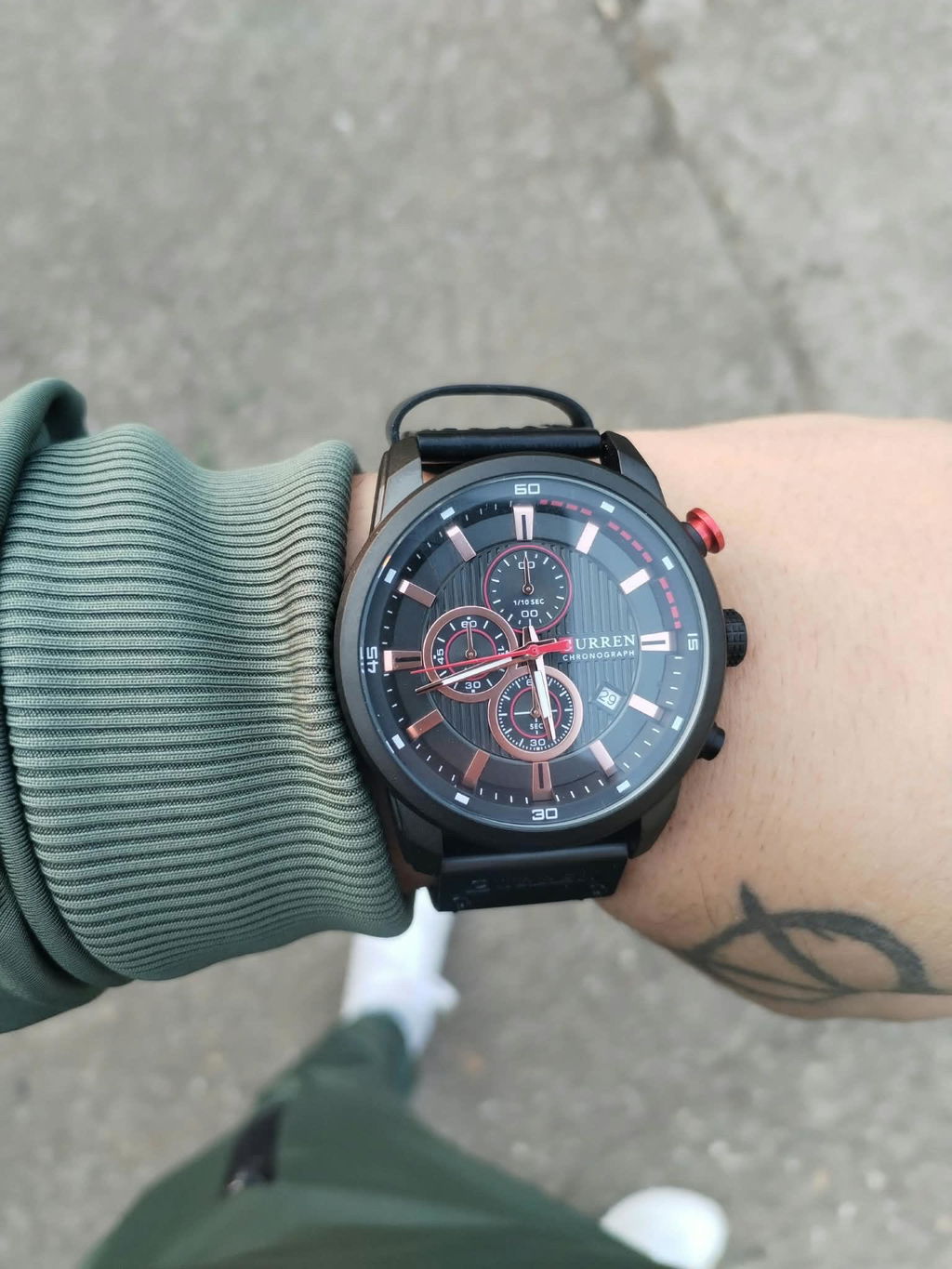 Muški Sat Curren 8291 - Black