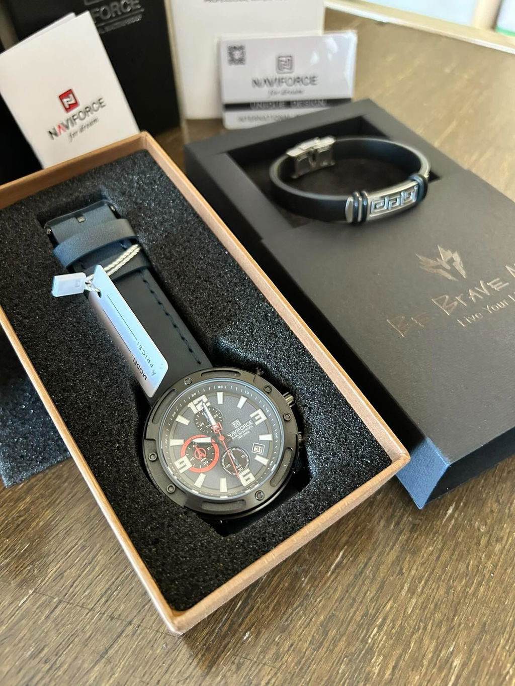 Muški Sportski Sat NaviForce NF8074 Spin - Dark Blue