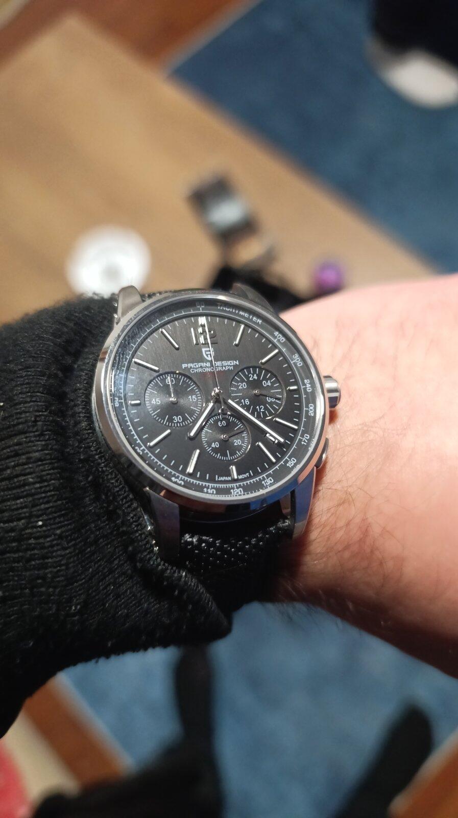 Muški Sat Pagani Design PD-YS008 Code Homage - Silver/Black