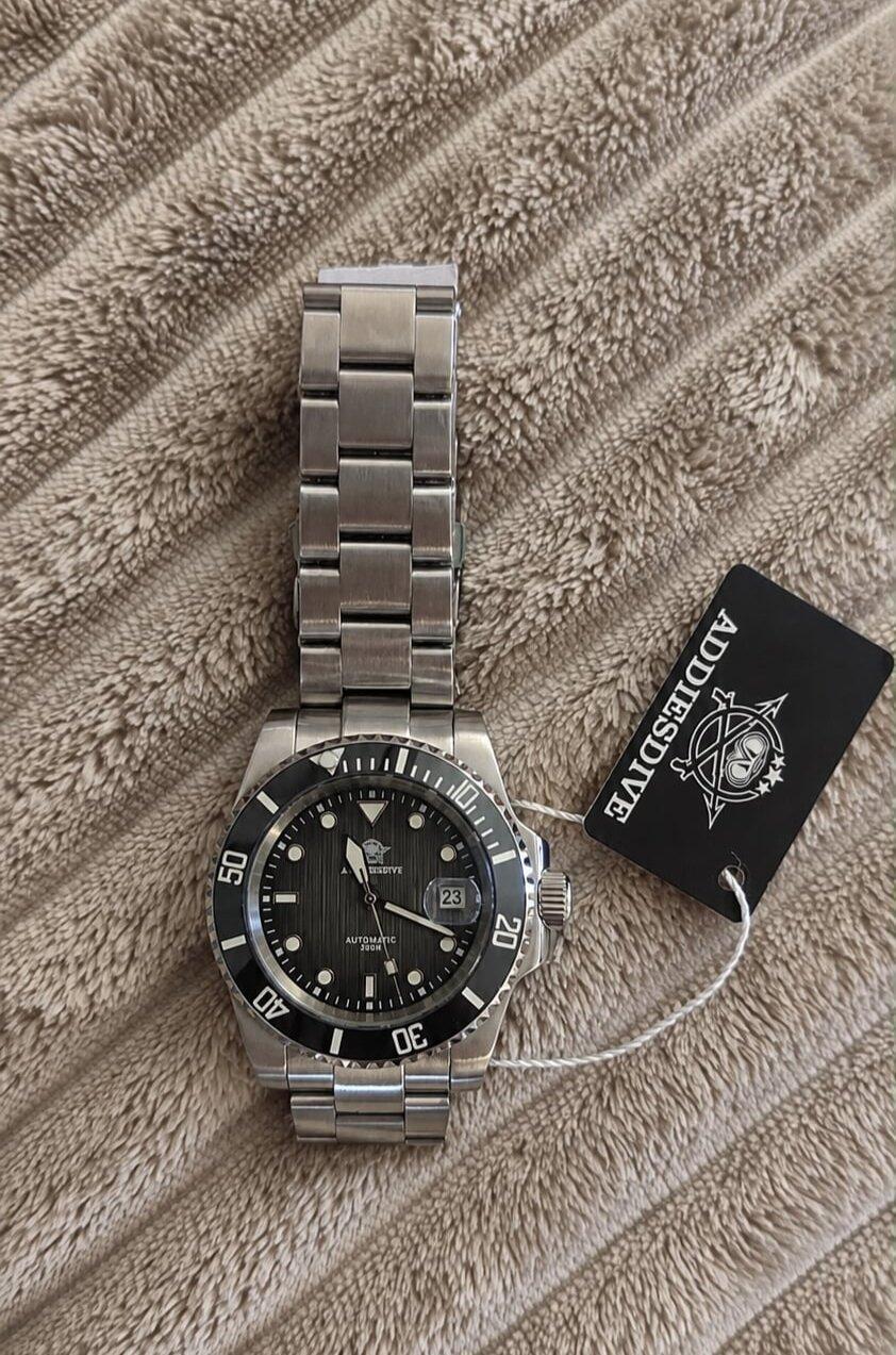 Muški Automatik Sat ADDIESDIVE AD2536 - Black Diver