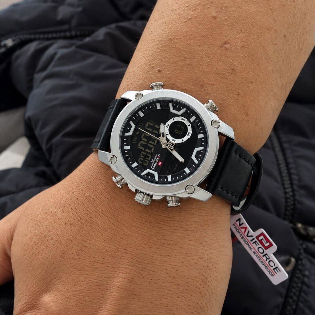 Muški Sat Sportski NaviForce NF9261 - Black