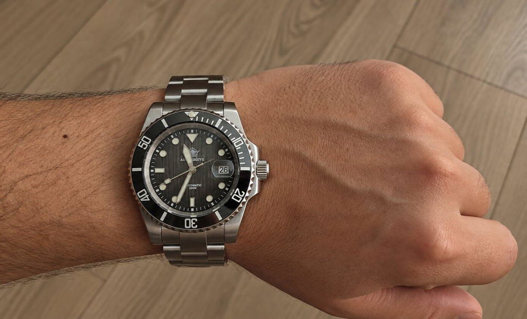 Muški Automatik Sat ADDIESDIVE AD2536 - Black Diver