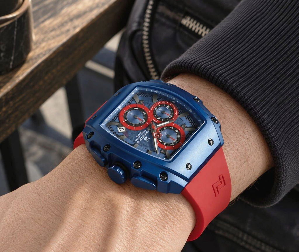 Muški Sportski Sat NaviForce NF8070 Armox - Blue/Red