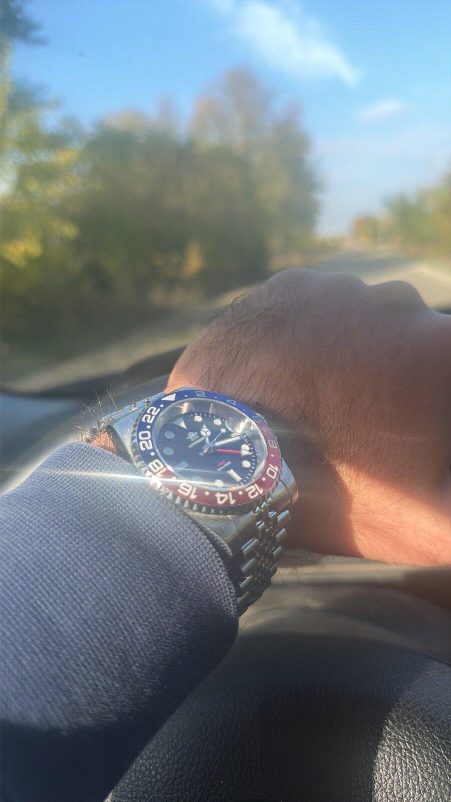 Muški Ronilački Sat ADDIESDIVE AD2050 - Pepsi GMT