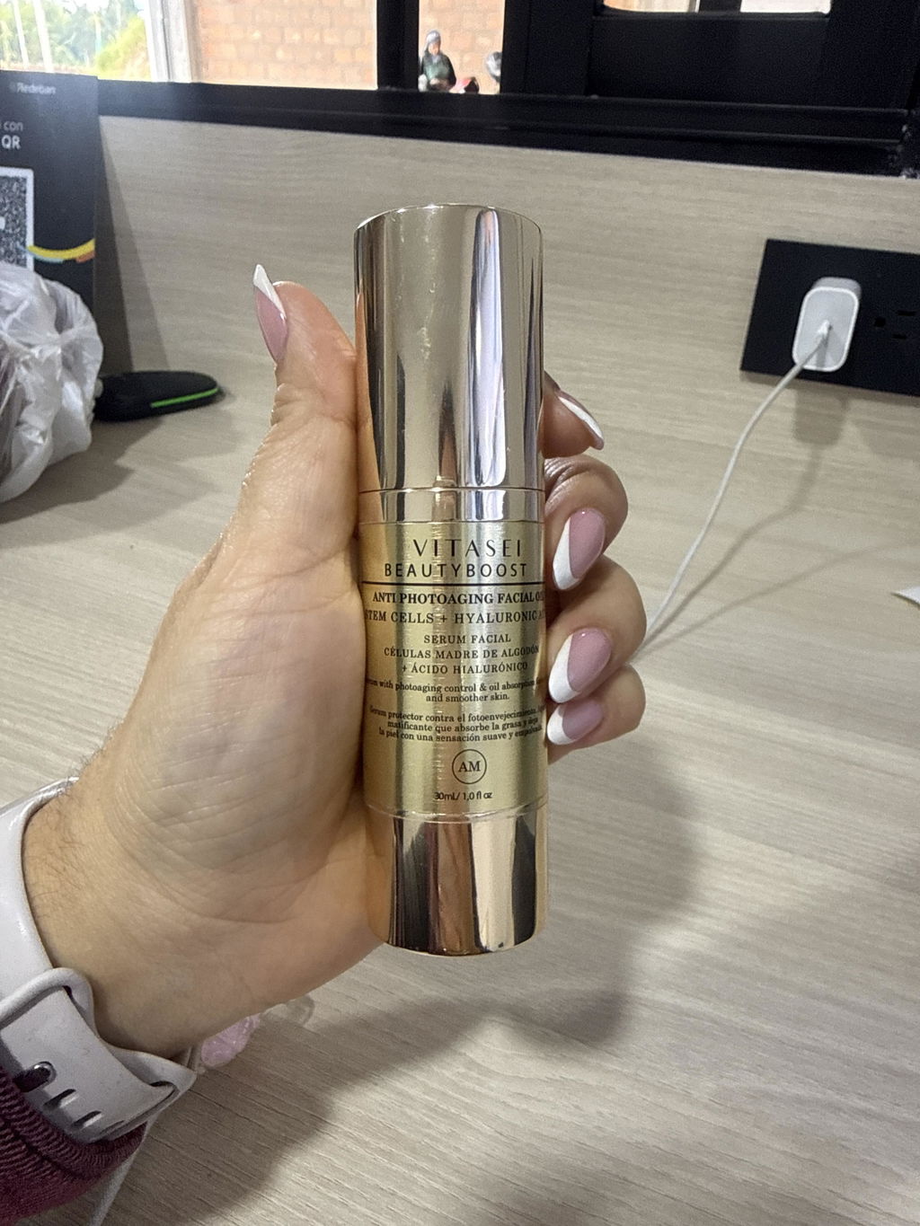 Serum día con células madre de algodón + ácido hialurónico