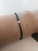 Armband mit einer Perle 925 Silber, 4mm