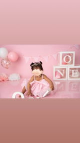 Love In Full Bloom Dress - Baby Pink
