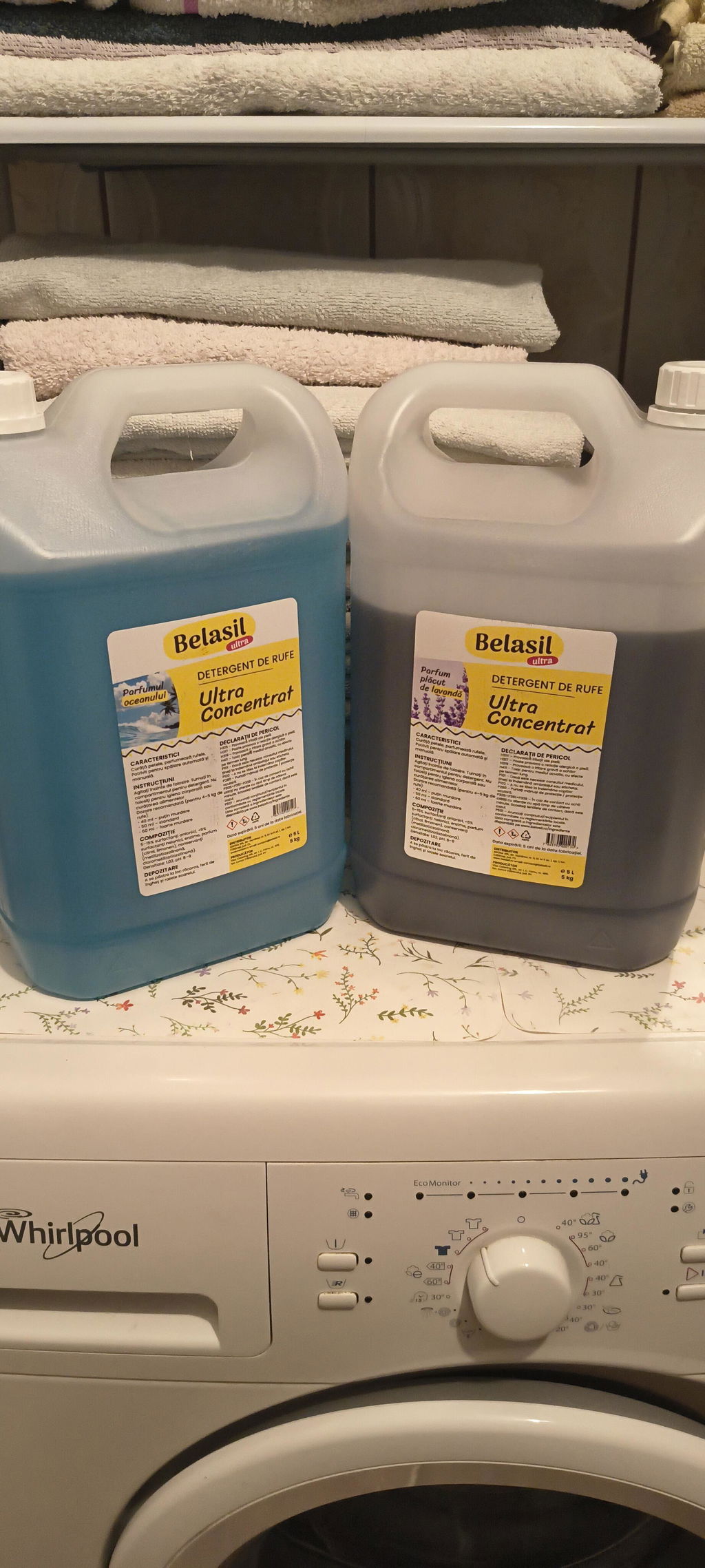 Detergent GEL pentru rufe 10L, Ocean + Lavanda